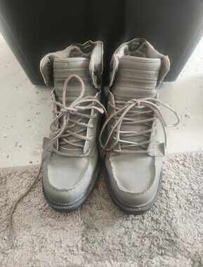 Supra Men's High-Top Boots in Gray